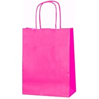 Twisted Handles 15 L 24 cm Donación X W 18 cm x 8 cm D torcedura de la manija del partido Bolsas de papel Kraft Bolsas…